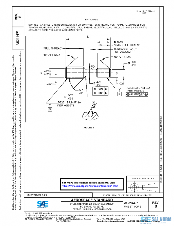 SAE AS3144B PDF