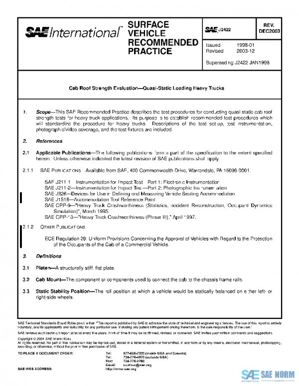 SAE J2422_200312 PDF
