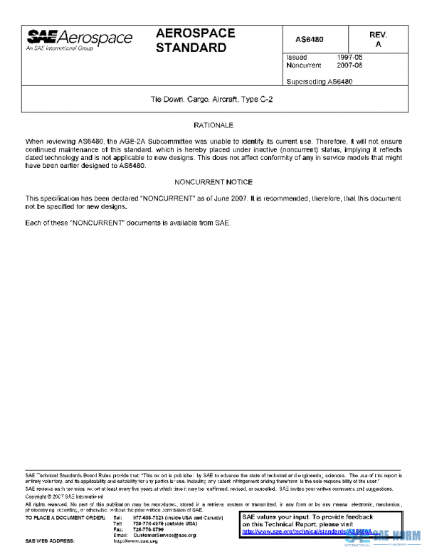 SAE AS6480A PDF