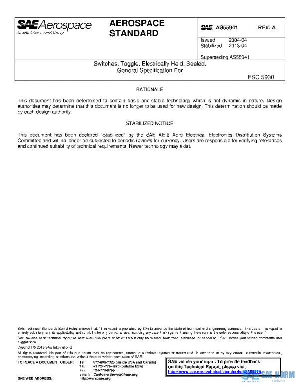 SAE AS55941A PDF