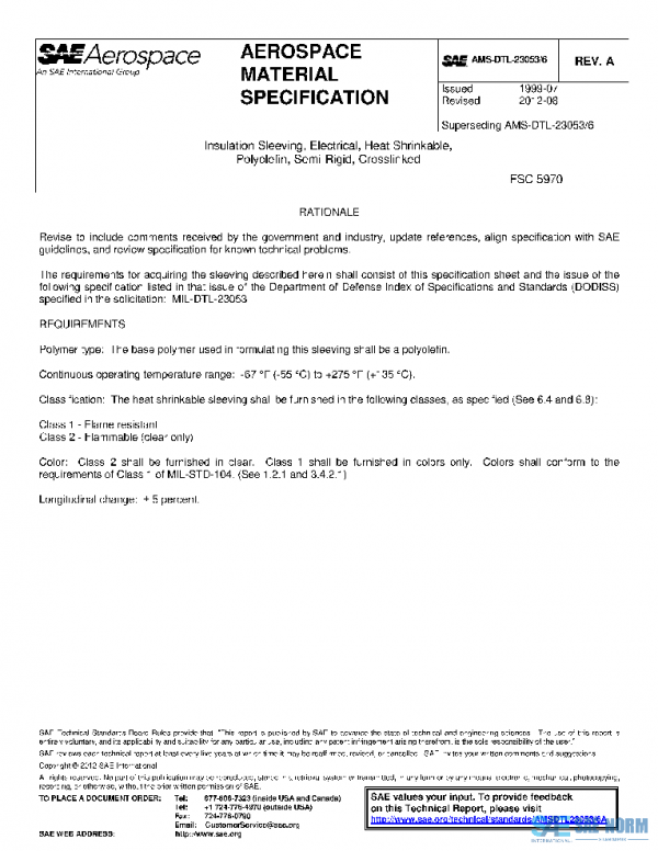 SAE AMSDTL23053/6A PDF