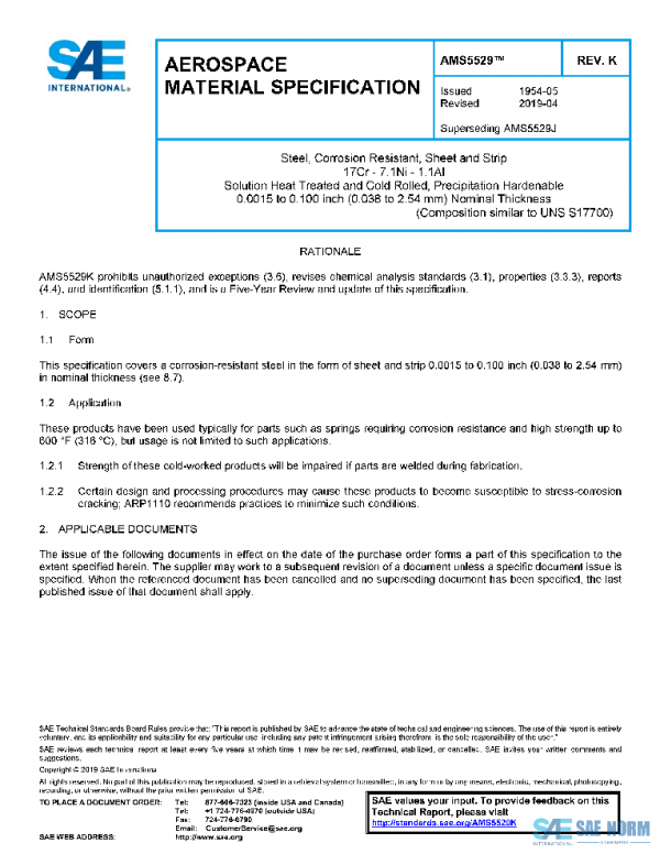 SAE AMS5529K PDF