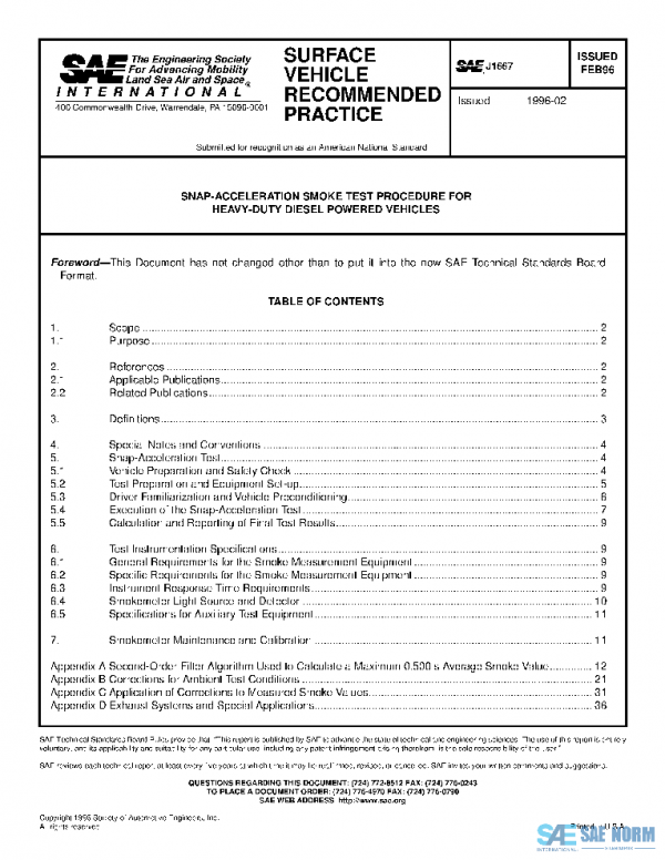 SAE J1667_199602 PDF SAE J1667_199602 PDF