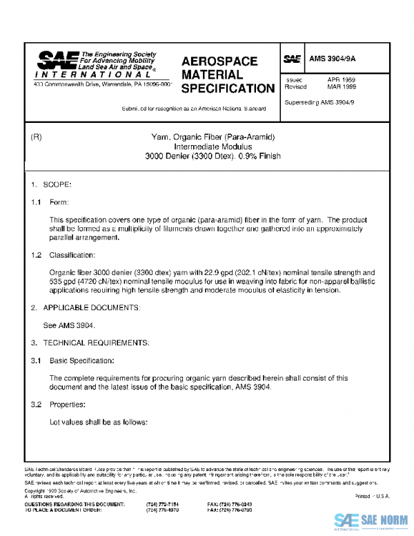 SAE AMS3904/9A PDF