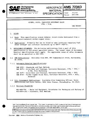 SAE AMS7234D PDF