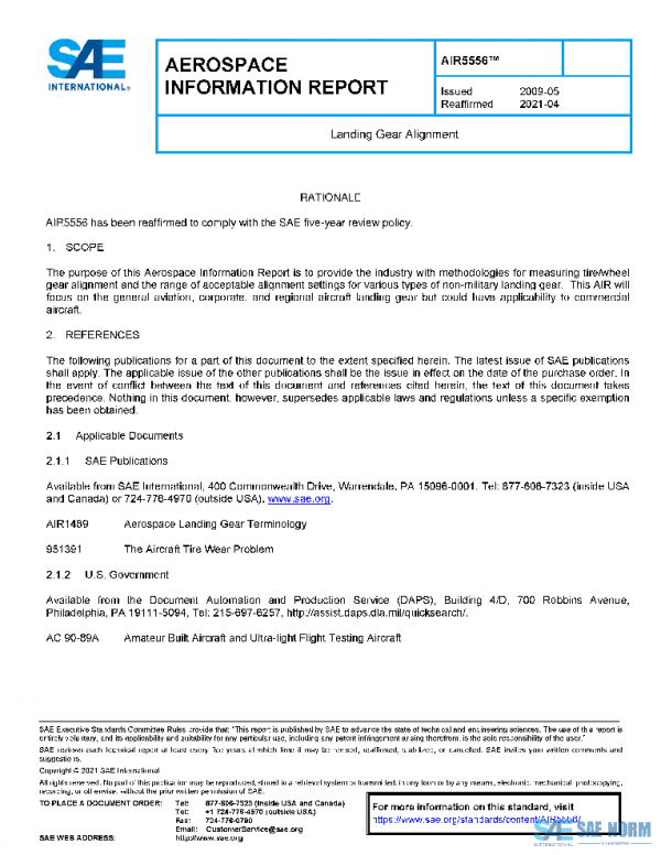 SAE AIR5556 PDF