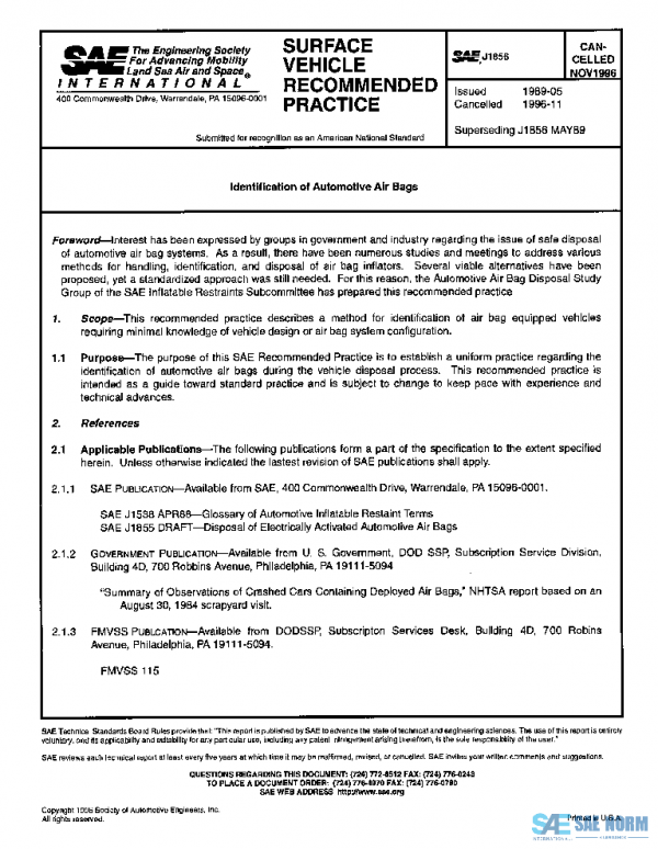 SAE J1856_199611 PDF