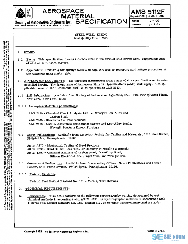 SAE AMS5112F PDF