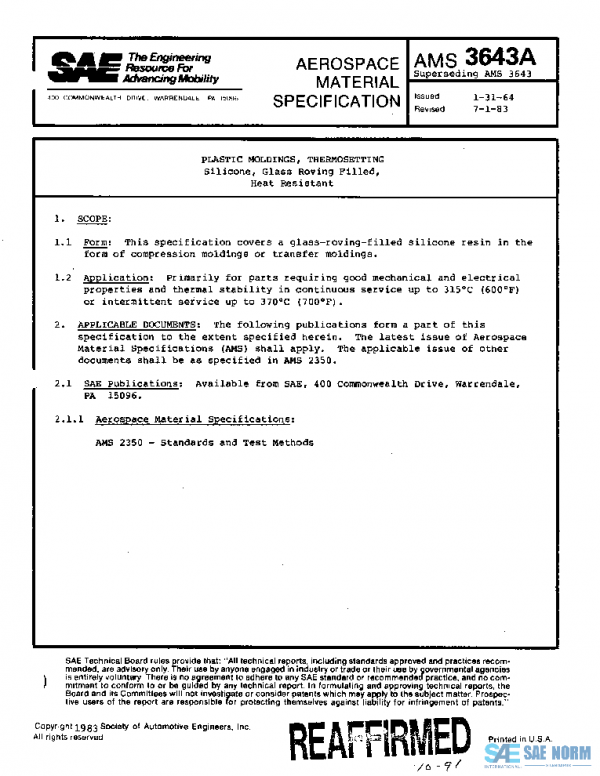 SAE AMS3643A PDF