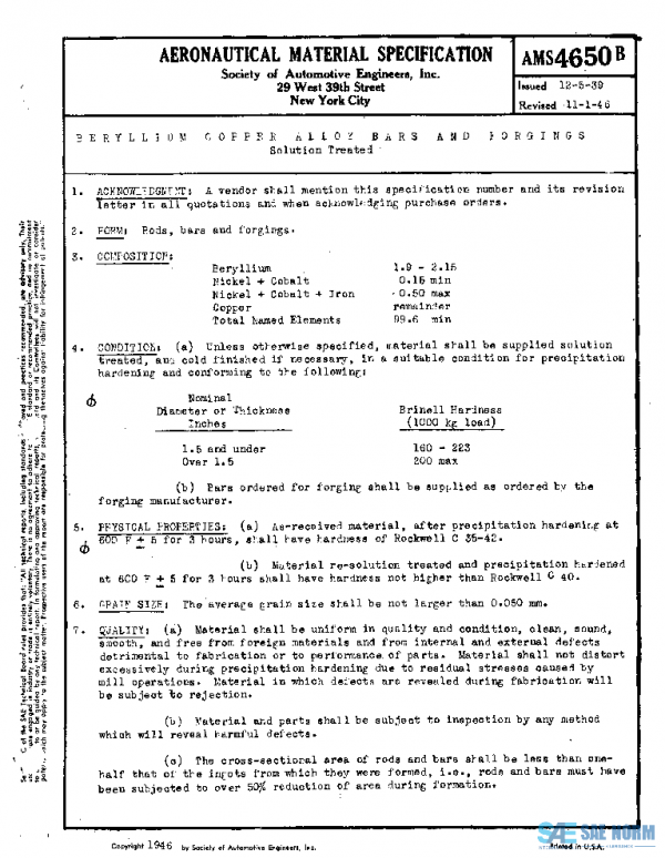 SAE AMS4650B PDF SAE AMS4650B PDF