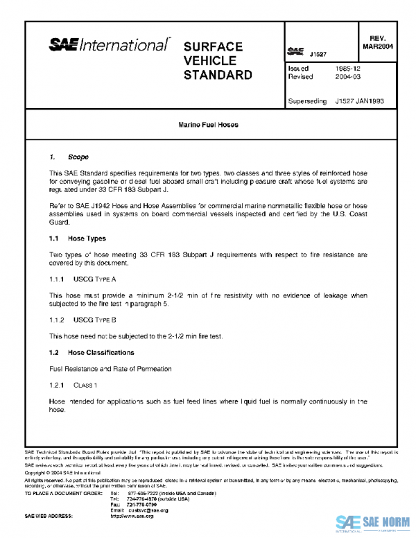 SAE J1527_200403 PDF SAE J1527_200403 PDF