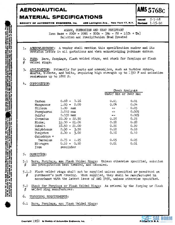 SAE AMS5768C PDF