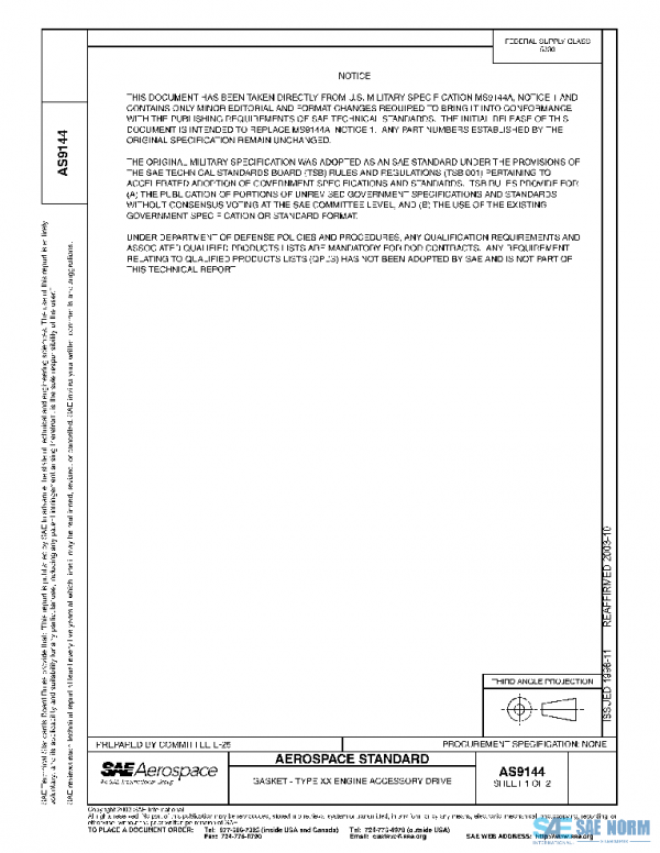 SAE AS9144 PDF