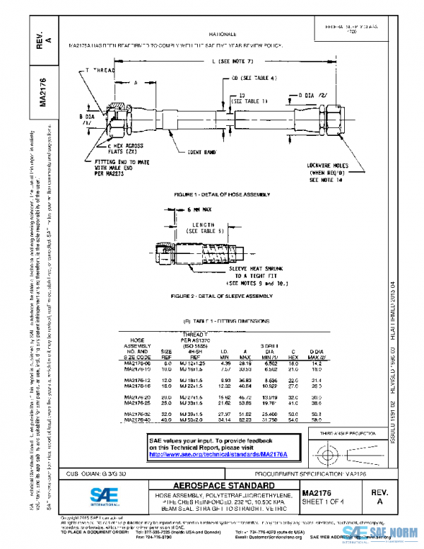 SAE MA2176A PDF