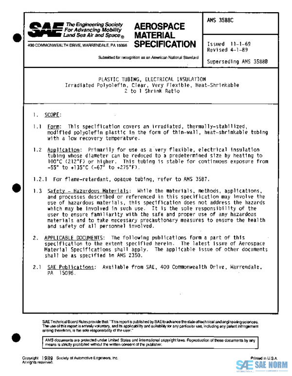 SAE AMS3588C PDF