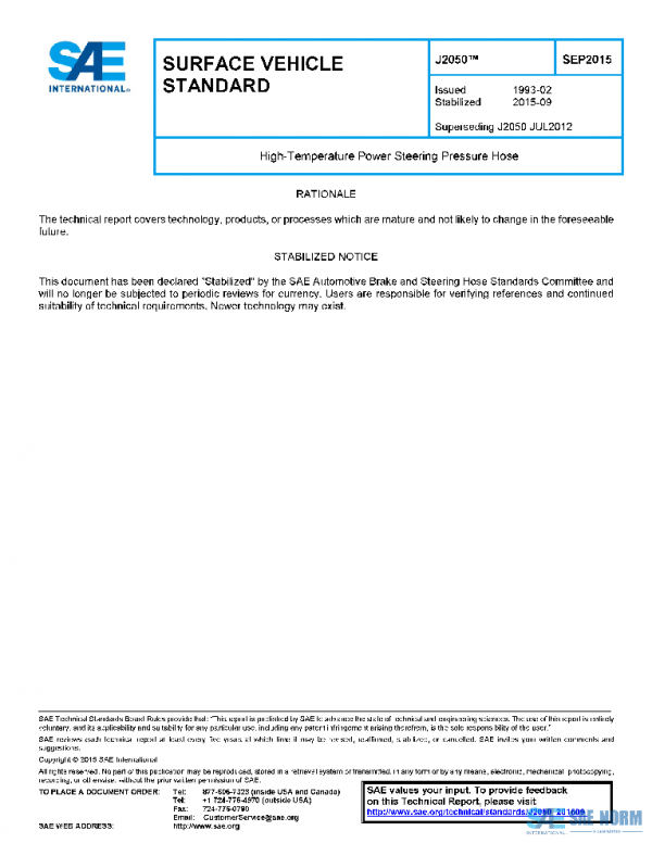 SAE J2050_201509 PDF