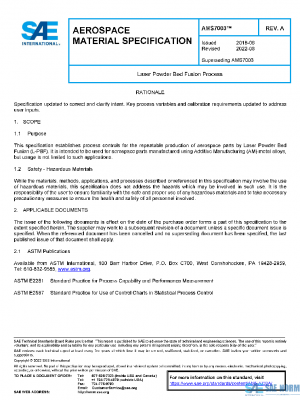 SAE AMS7003A PDF