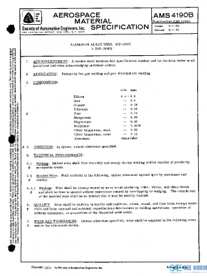SAE AMS4190B PDF
