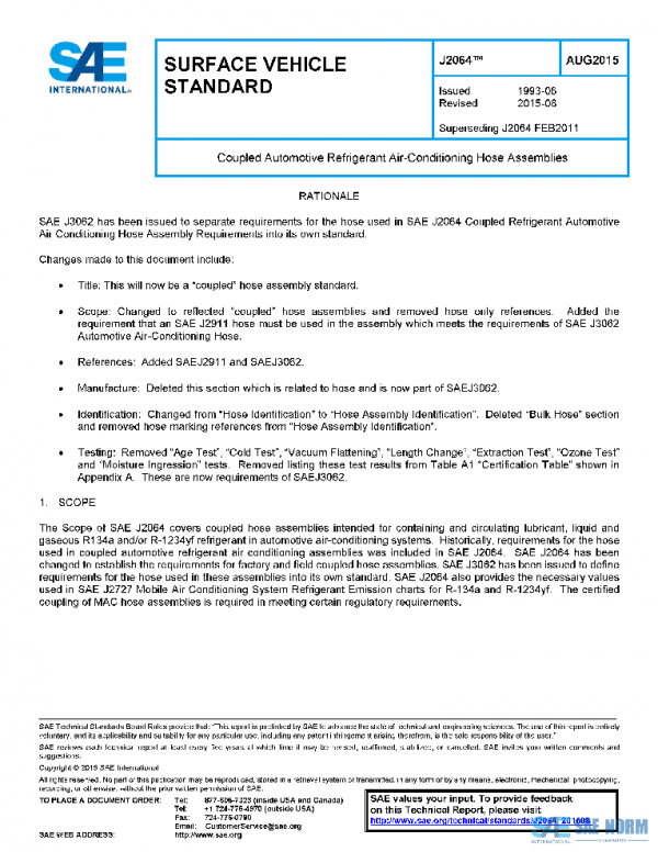 SAE J2064_201508 PDF