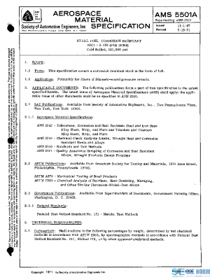 SAE AMS5501A PDF