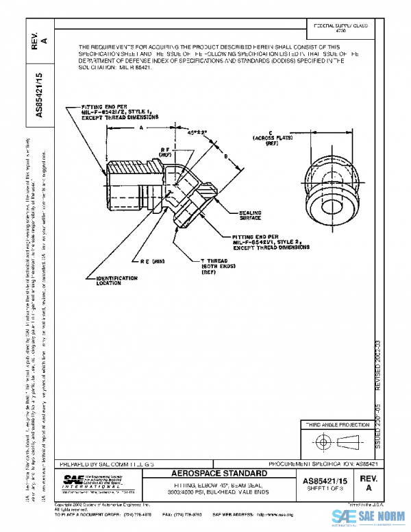 SAE AS85421/15A PDF
