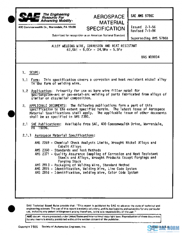SAE AMS5786C PDF