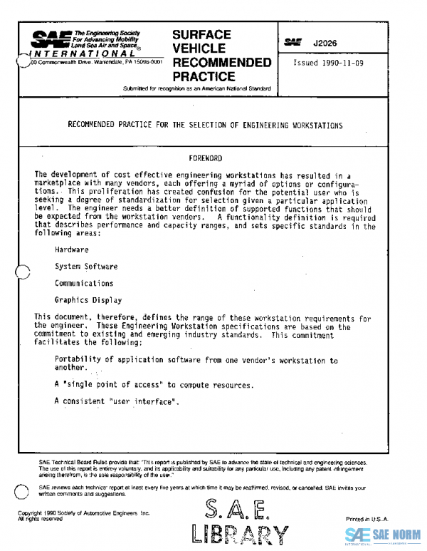 SAE J2026_199011 PDF