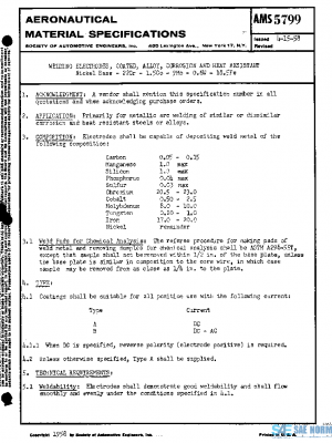 SAE AMS5799 PDF