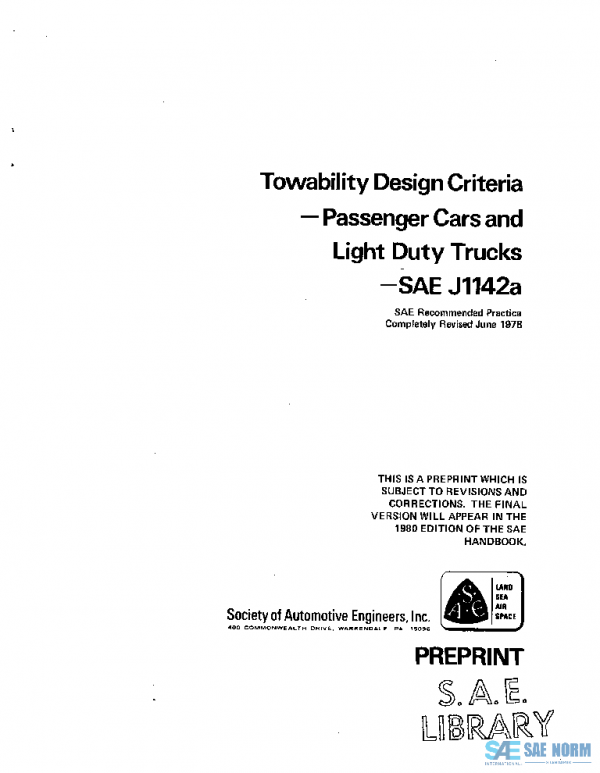 SAE J1142A_197806 PDF