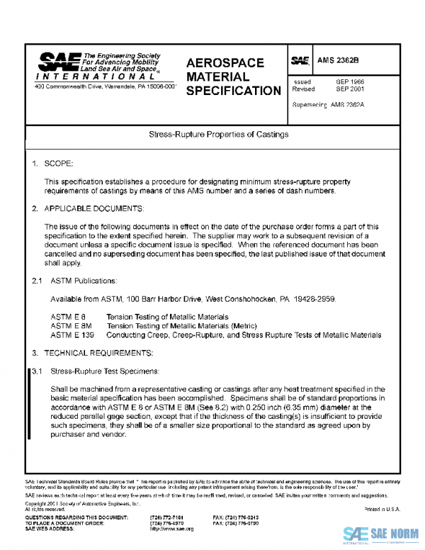 SAE AMS2362B PDF