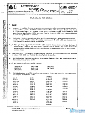 SAE AMS2350AA PDF