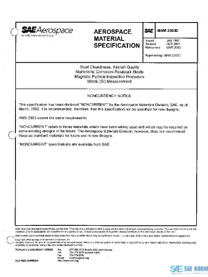SAE MAM2303D PDF
