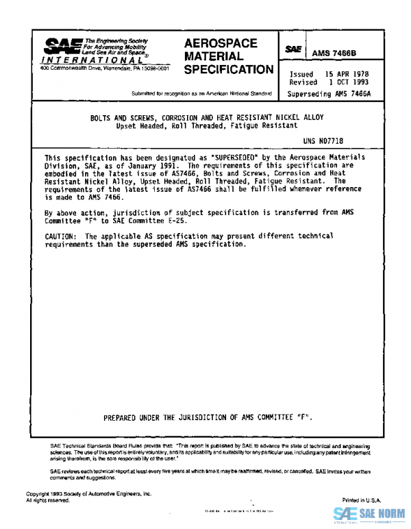 SAE AMS7466B PDF