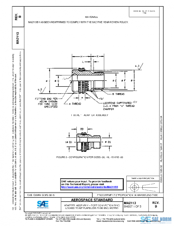 SAE MA2113B PDF SAE MA2113B PDF