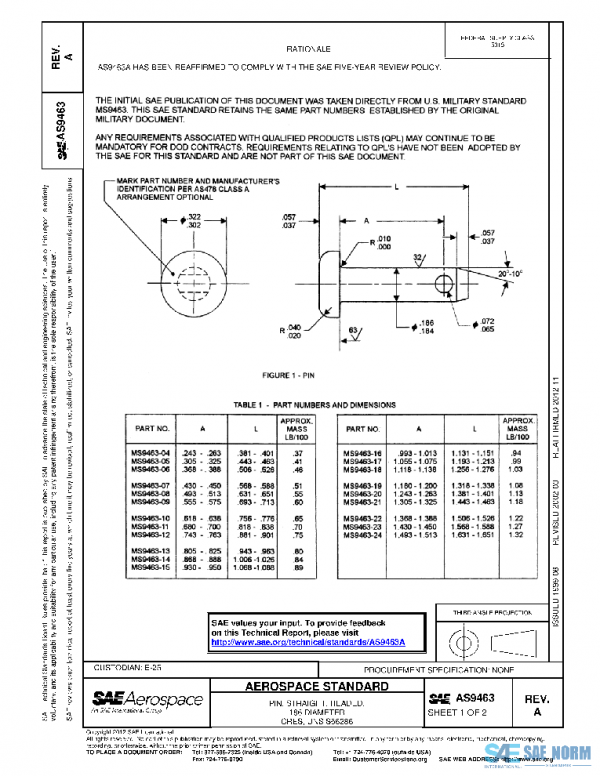 SAE AS9463A PDF
