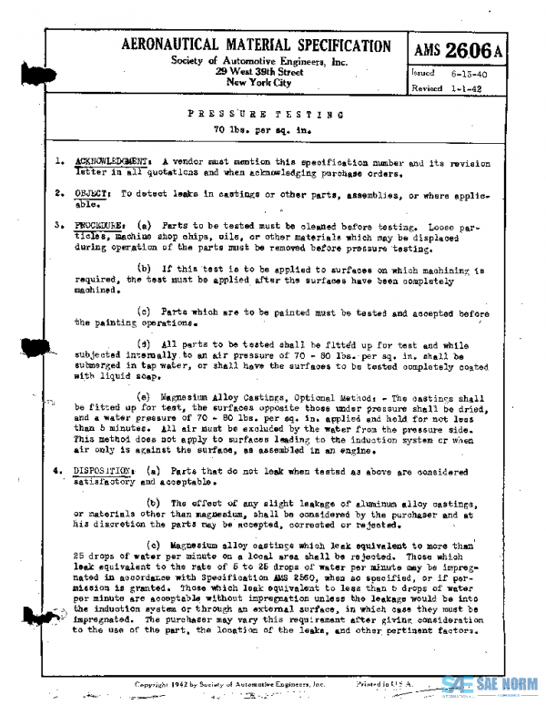 SAE AMS2606A PDF