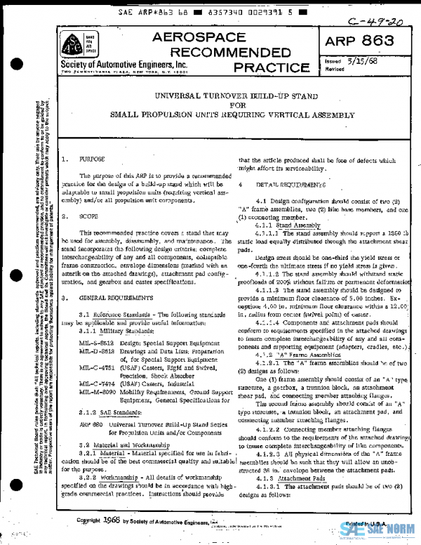 SAE ARP863 PDF