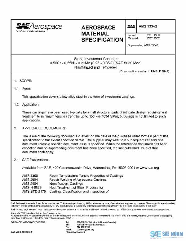 SAE AMS5334G PDF