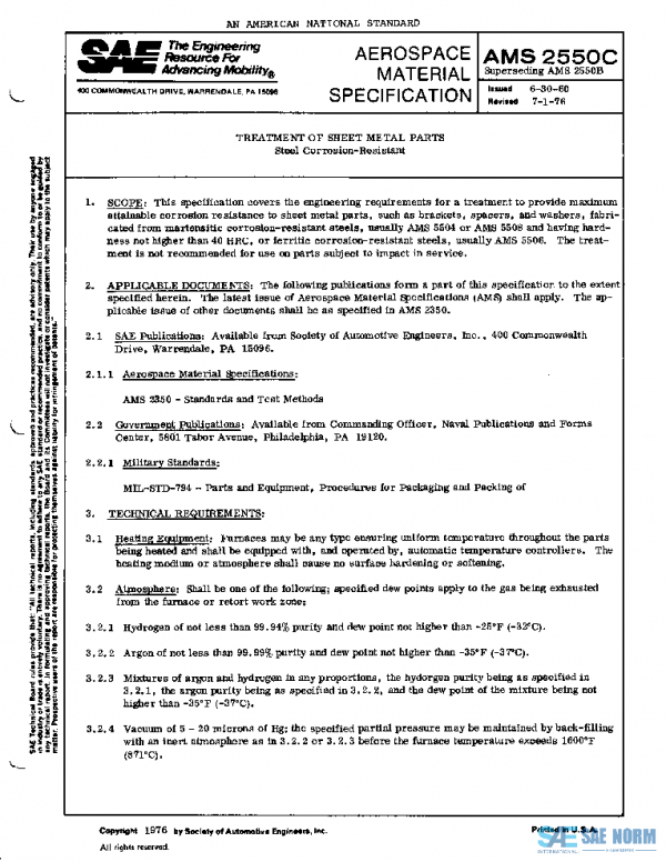 SAE AMS2550C PDF