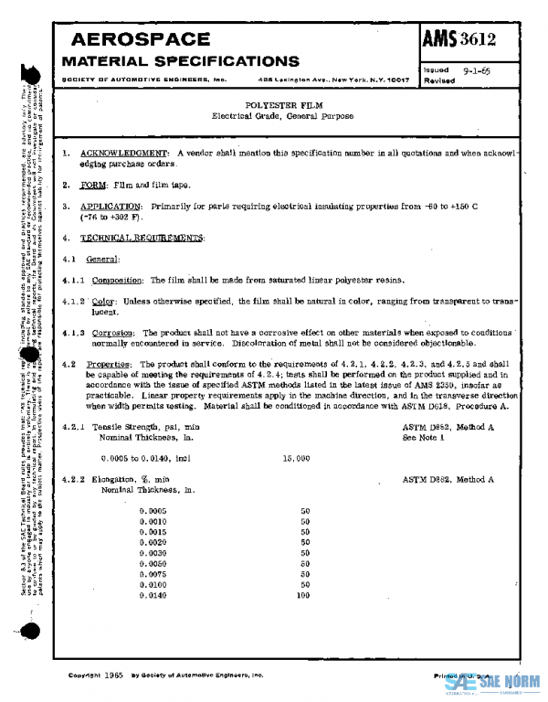 SAE AMS3612 PDF