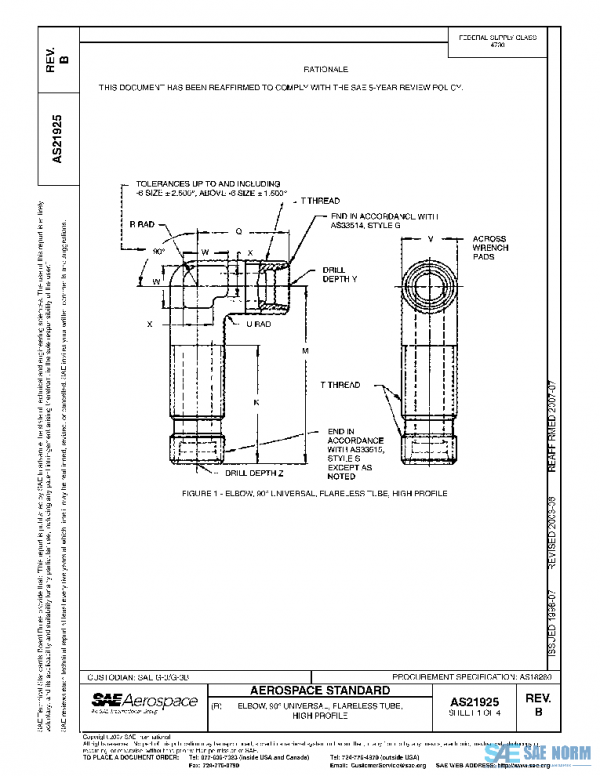 SAE AS21925B PDF SAE AS21925B PDF