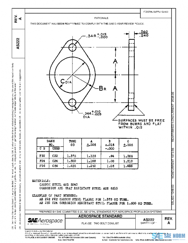 SAE AS222A PDF