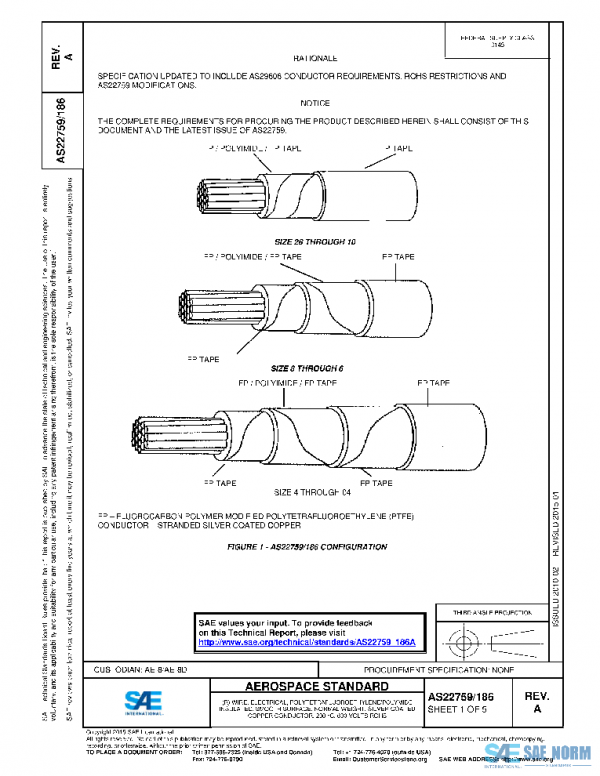 SAE AS22759/186A PDF SAE AS22759/186A PDF