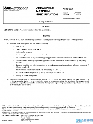 SAE AMS2400Z PDF 2026