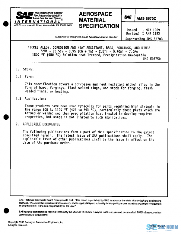 SAE AMS5670C PDF