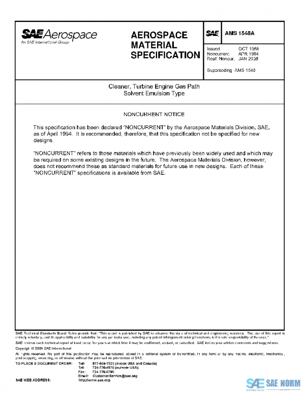 SAE AMS1548A PDF