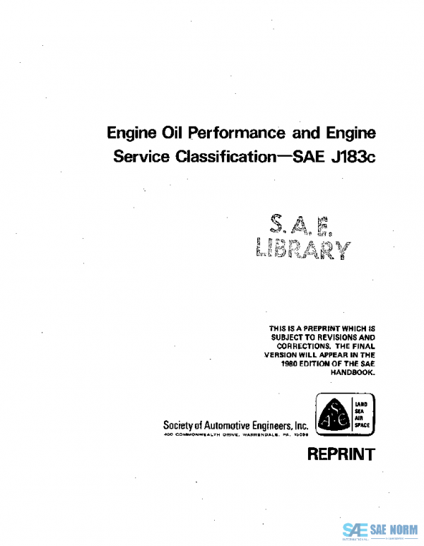 SAE J183C_197906 PDF SAE J183C_197906 PDF