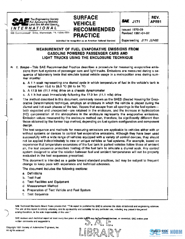 SAE J171_199104 PDF SAE J171_199104 PDF