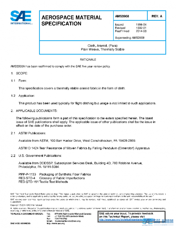 SAE AMS3908A PDF