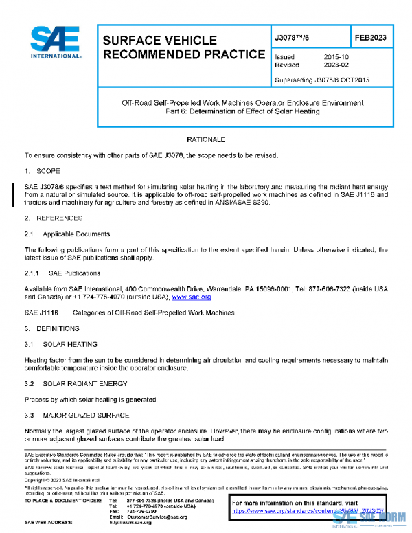 SAE J3078/6_202302 PDF